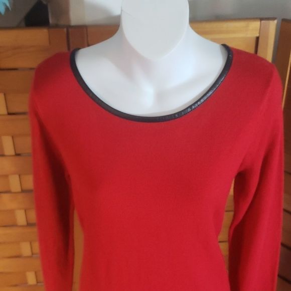Cato brand red sweater dress - Picture 3 of 11